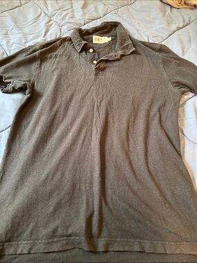 Men's Brown Short-Sleeve Polo Shirt - Classic Collar Style